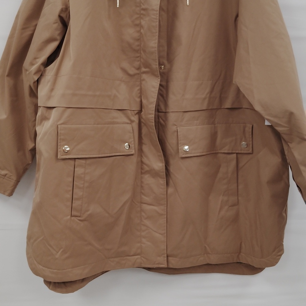 Liz Claiborne Plus Midweight Anorak - Picture 6 of 13